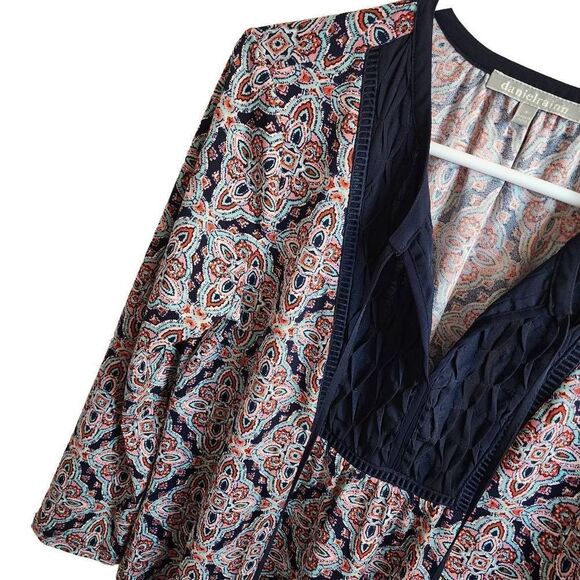 Daniel Rainn Small Boho Geometric Boho Top - Picture 3 of 9